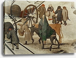 Постер Брейгель  (последователи) The Census at Bethlehem