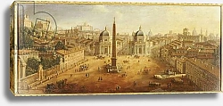 Постер Виттель Гаспар Piazza del Popolo, Rome
