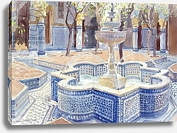 Постер Виллис Люси (совр) The Blue Fountain, 2000