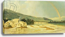 Постер Ходжес Уильям Otley Bridge on the River Wharfe
