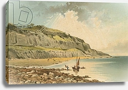Постер Школа: Английская 19в. Luccombe Bay--Isle of Wight