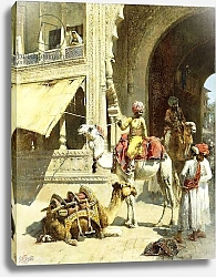 Постер Уикс Эдвин Indian Scene, 1884-89