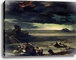 Постер Жерико Теодор Scene of the Deluge, 1818-20