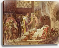 Постер Лейтон Фредерик The Reconciliation of the Montagues and the Capulets, c.1854