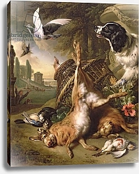 Постер Уиникс Ян Still Life with Dead Game and Hares