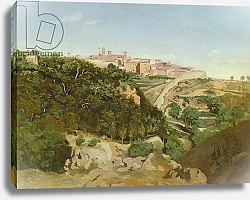 Постер Коро Жан (Jean-Baptiste Corot) Volterra, 1834 2