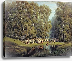 Постер Суходольский Петр Троицын день. 1884
