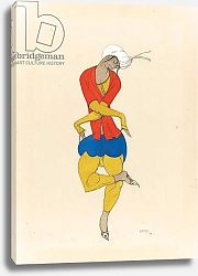 Постер Бакст Леон Maria Kuznetsova, costume design for 'L'Adoration', 1922