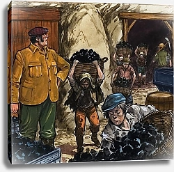 Постер Салинас Альберто Children in the mines