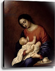 Постер Зурбаран Франсиско Virgin and Child, 1658