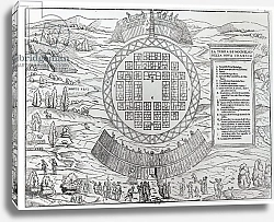 Постер Школа: Итальянская 16в. Foundation of Hochelaga, 1556