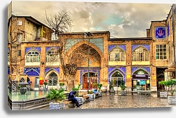 Постер Иран, Тегеран. Историческое здание
