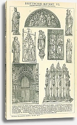 Постер Немецкое искусство VI (Bildhauerkunst: 13 bis 16 Jahrhundert)