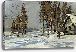 Постер Коровин Константин Winter Landscape 12