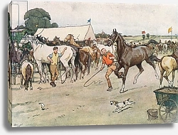 Постер Алдин Сесил A Horse Fair . . . 'There was a Great Deal of Bargaining, Running Up, and Beating Down'