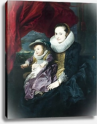 Постер Дик Энтони Портрет женщины с ребенком