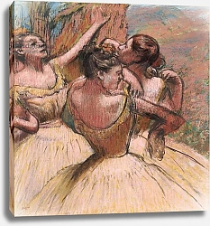 Постер Дега Эдгар (Edgar Degas) Three Dancers, c.1899