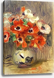 Постер Ренуар Пьер (Pierre-Auguste Renoir) Anemones 2