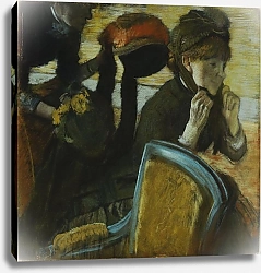 Постер Дега Эдгар (Edgar Degas) У модистки