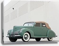 Постер Lincoln Zephyr Convertible Sedan '1938