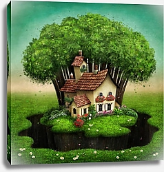 Постер Дом на зеленом острове