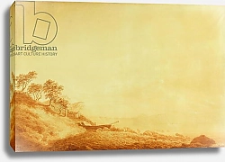 Постер Фридрих Каспар (Caspar David Friedrich) Looking towards Arkona at sunrise, 1801