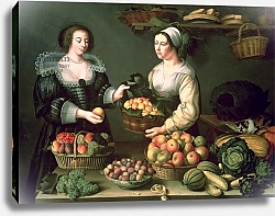 Постер Мойлон Луиз The Fruit and Vegetable Seller