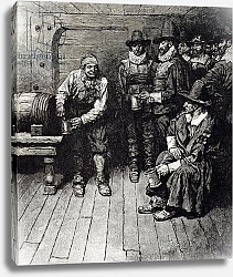 Постер Пайл Ховард (последователи) 'The Master Caused us to have some Beere', from Harper's Magazine, 1883
