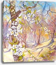 Постер Смит Мэри (совр) big blossoms in the spring