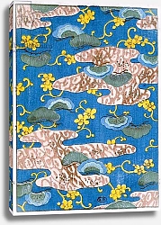 Постер Школа: Японская 19в. Fabric design, end nineteenth century