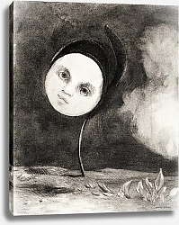 Постер Редон Одилон Странный цветок (Маленькая сестра бедных) (1880)