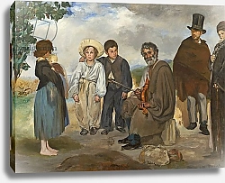 Постер Мане Эдуард (Edouard Manet) The Old Musician, 1862