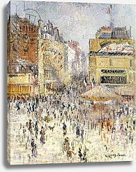 Постер Лоизеу Густав Bastille Day on Rue de Clignancourt, Paris; La Quartorze Juillet a Paris, la Rue de Clignancourt,