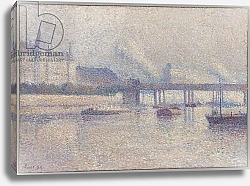 Постер Люс Максимильен The Banks of the Seine River in Paris, 1893