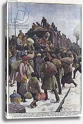 Постер Бельтрам Ахилл La Russia ha le ferrovie in uno stato degno dei tempi che attraversa