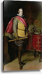 Постер Веласкес Диего (DiegoVelazquez) Portrait of Philip IV of Spain