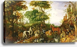 Постер Саверей Ролант Orpheus Charming the Animals