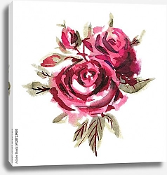 Постер Вишневые розы