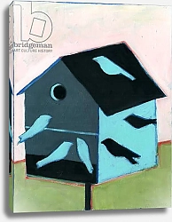Постер Мур Меган (совр) Birdhouse for Swallows