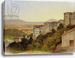 Постер Рейнхолд Хайнрих View of Olevano, 1821-24