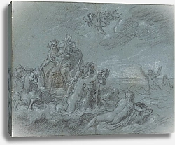 Постер Школа: Французская 18в. The Triumph of Neptune