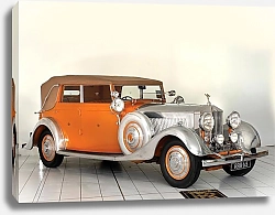 Постер Rolls-Royce Phantom 40 50 Cabriolet ''Star of India'' (II) '1934