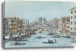 Постер Гварди Джакомо The Rialto Bridge