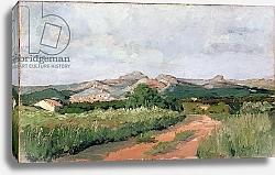 Постер Джуигоу Поль Provencal Landscape, 1869