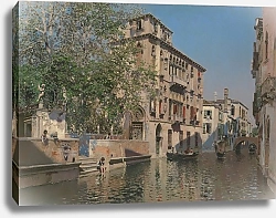 Постер A Canal in Venice