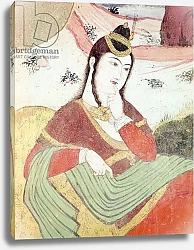 Постер Школа: Персидская Woman from the Court of Shah Abbas I, 1585-1627 1