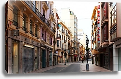 Постер Испания. Улица города Кастельон