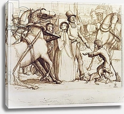 Постер Милле Джон Эверетт The Blind Man, 1853
