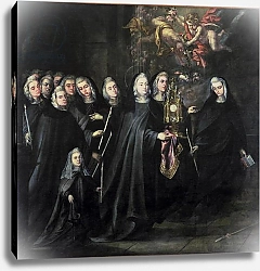 Постер Вальдес Леаль Procession of St. Clare with the Eucharist