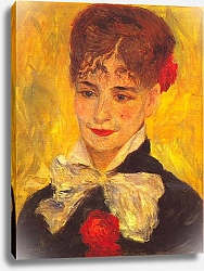 Постер Ренуар Пьер (Pierre-Auguste Renoir) Портрет мадам Исковеску (Портрет румынки)